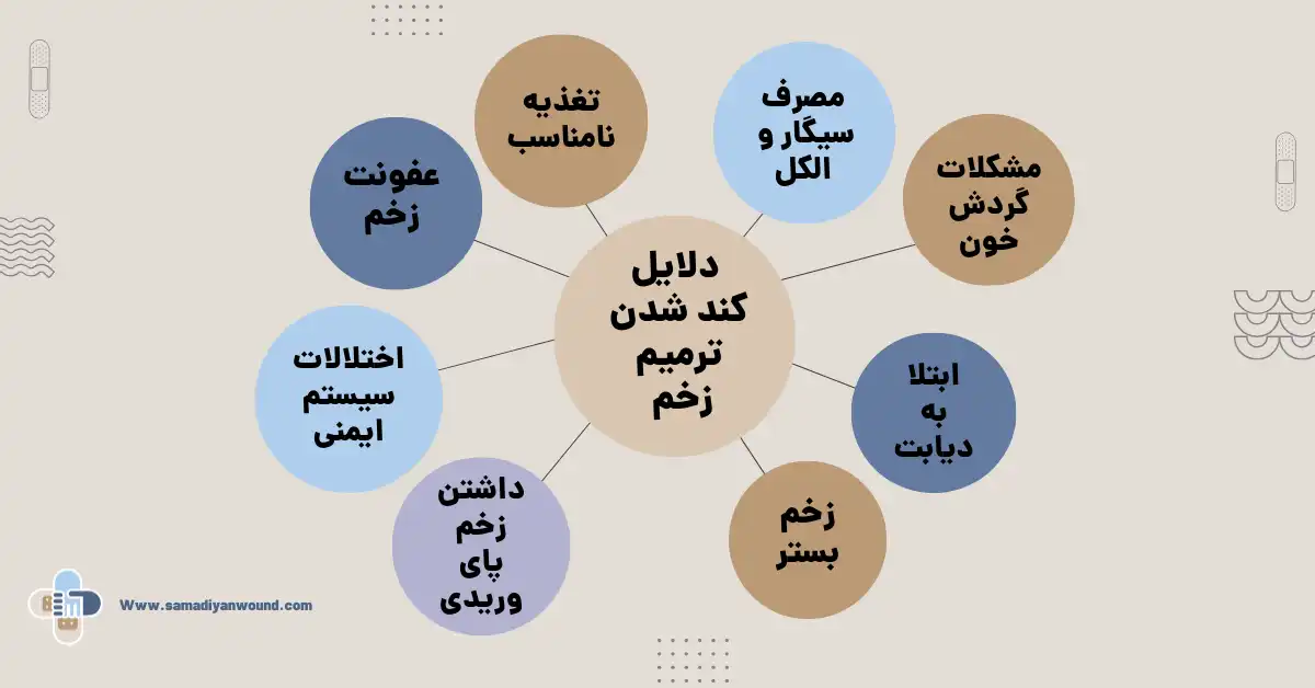 دیر خوب شدن زخم