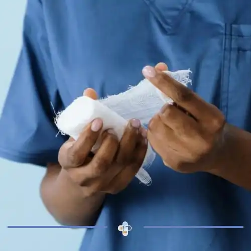 پانسمان زخم سوختگی